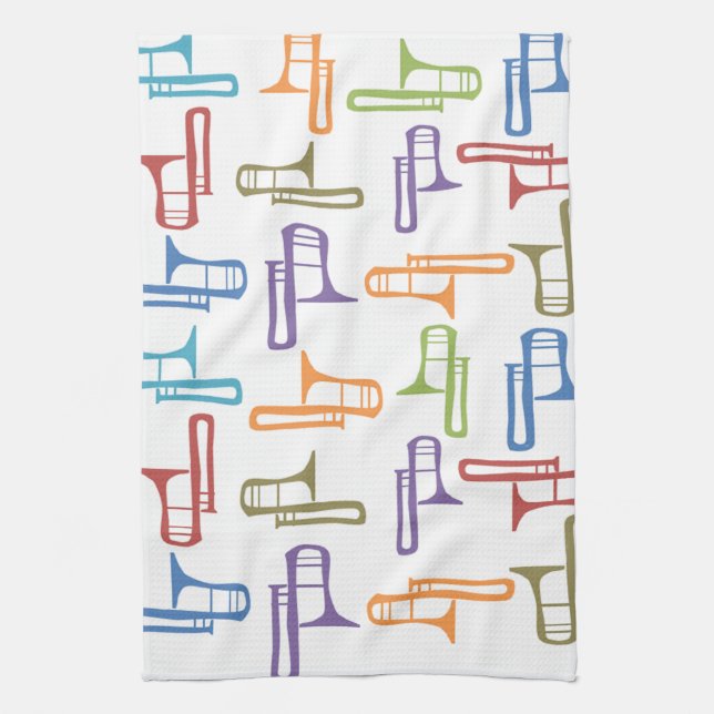 Trombones Kökshandduk (Vertikal)