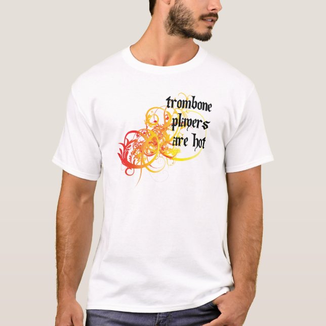 Trombonespelare hoas tröja (Framsida)