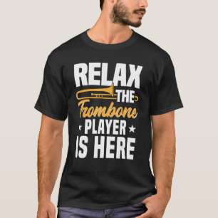 Trombonist för Trombonist för Brass Instrument Pla T Shirt