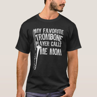 Trombonmamma rolig - Favorittrombonspelare ring T Shirt