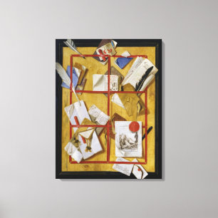 Trompe - l ' oeil canvastryck