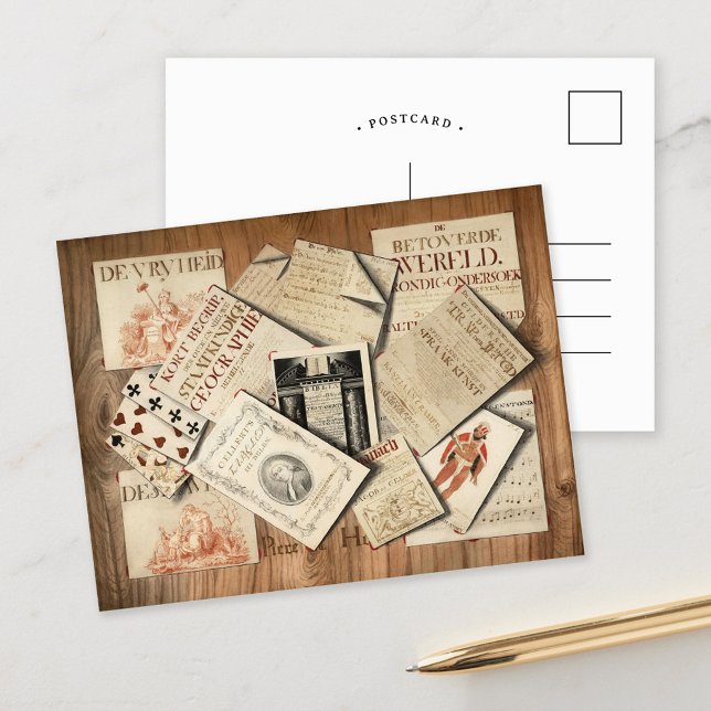 Trompe l’œil | Piere De Hoop Vykort (Skapare uppladdad)