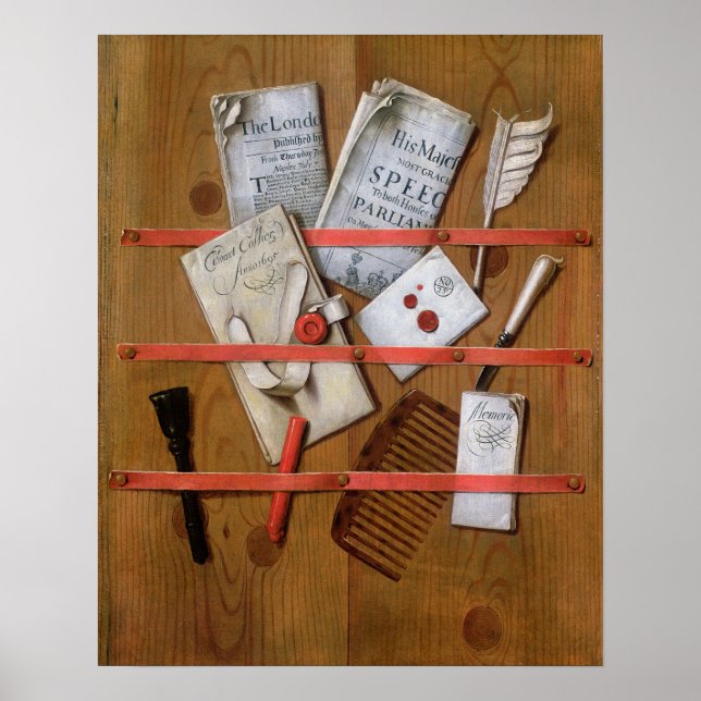 Trompe l'oeil, 1702 poster (Framsidan)