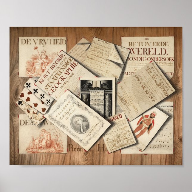 Trompe l'oeil | Piere De Ring Poster (Framsidan)