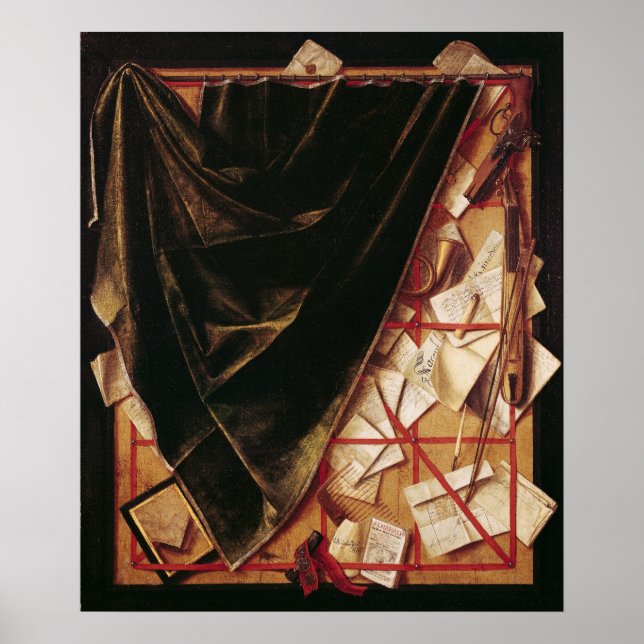 Trompe l'Oeil Poster (Framsidan)