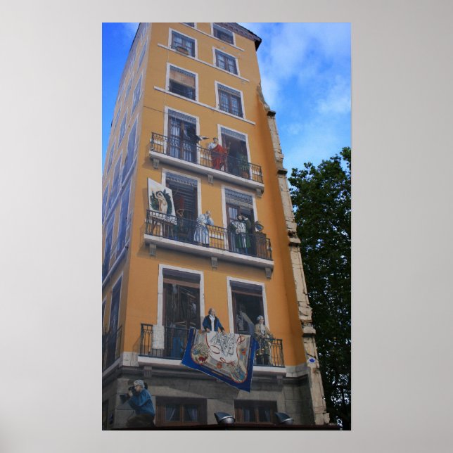 Trompe L'oeil Poster (Framsidan)