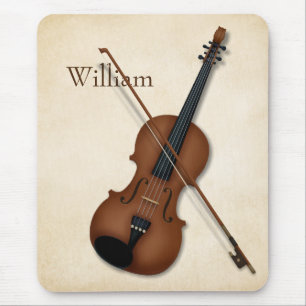 Trompe L'oeil Violin & Bow Elegant String Musician Musmatta