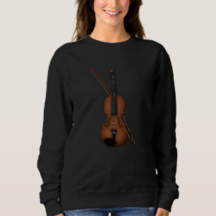Trompe L'oeil Violin Viola Classical Musician's T Shirt