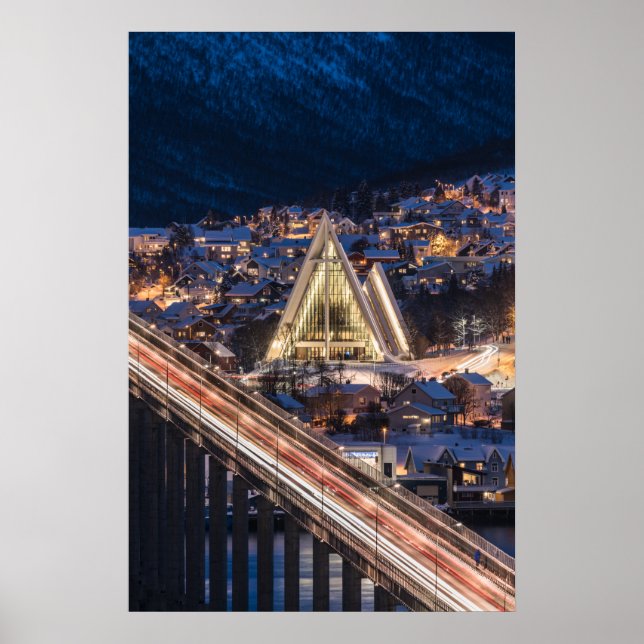 Tromso Arktisk katedral Poster (Framsidan)
