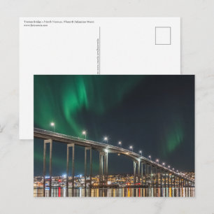 Tromso Bron Postkort Vykort