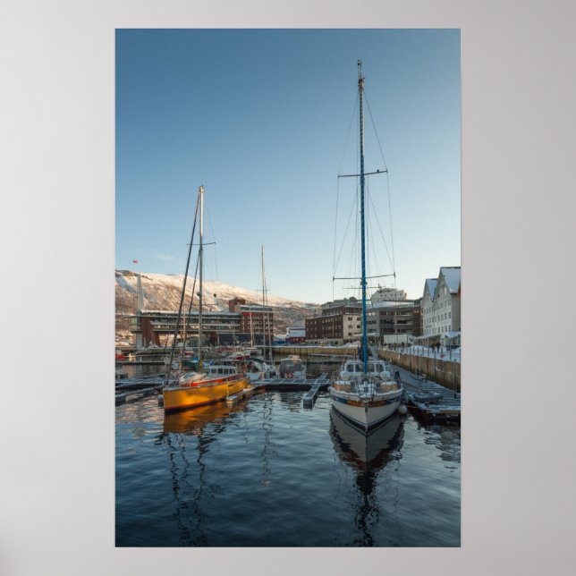 Tromso City Photo Poster (Framsidan)