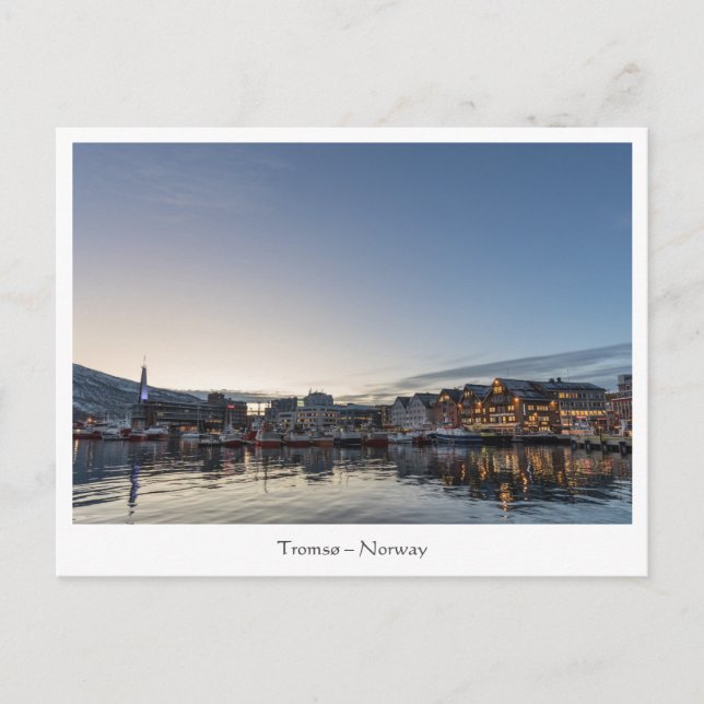 Tromso City Vykort (Framsida)