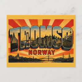 Tromsø Norge Arktiska Katedralen Vykort