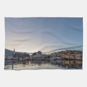 Tromso Norge Kökshandduk