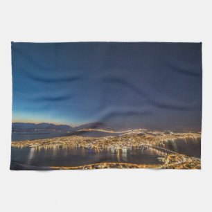 Tromso Norge Kökshandduk