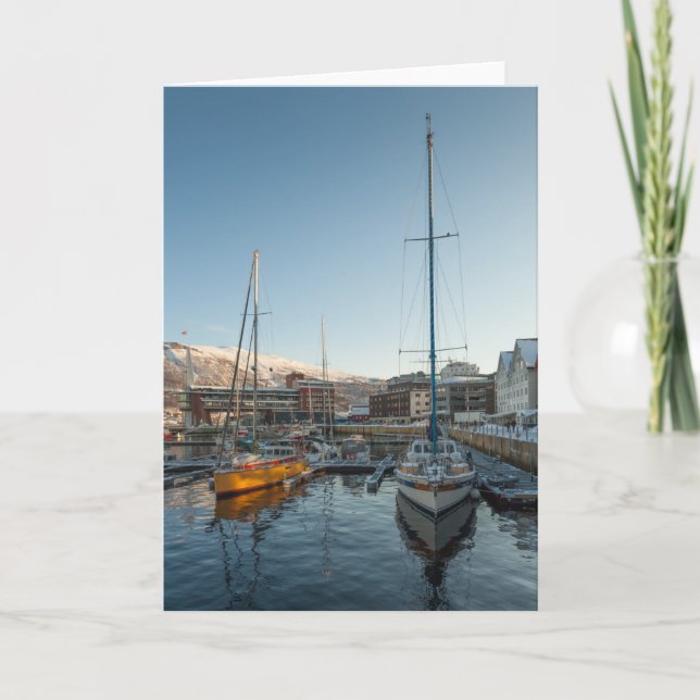 Tromso Norge Kort (Framsida)