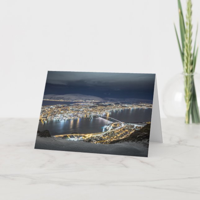 Tromso Norge Kort (Framsida)