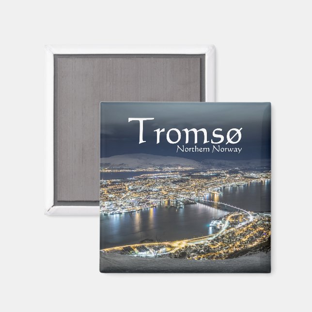 Tromsø Norge Magnet (Front/Back)