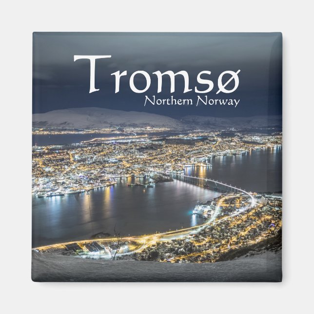 Tromso Norge Magnet (Framsidan)