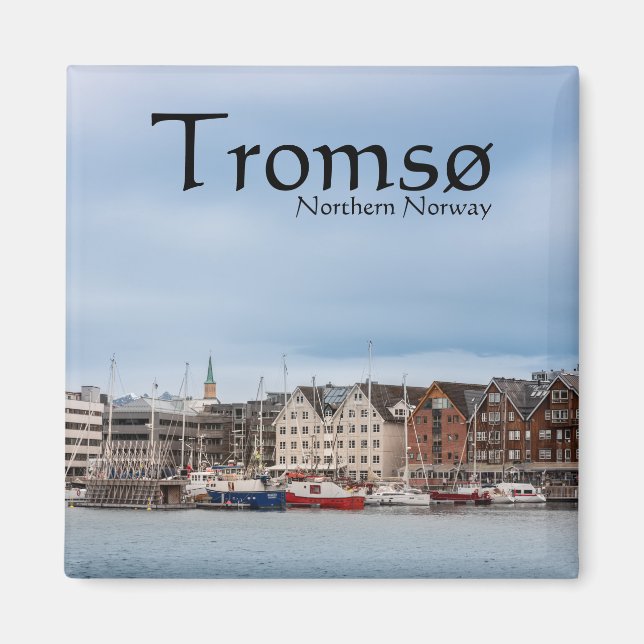 Tromso Norge Magnet (Framsidan)