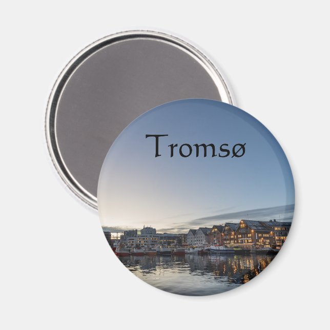 Tromsø Norge Magnet (Front/Back)