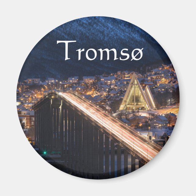 Tromso Norge Magnet (Framsidan)