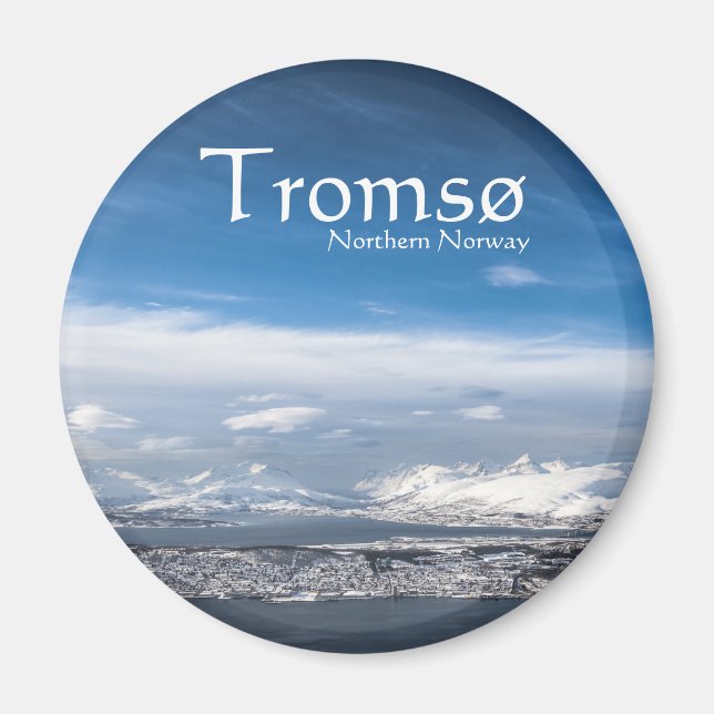Tromso Norge Magnet (Framsidan)