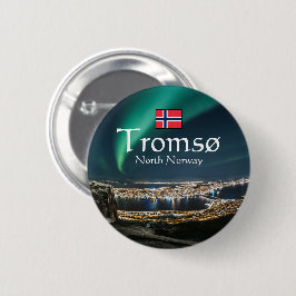 Tromso Norge Souvenir Knapp