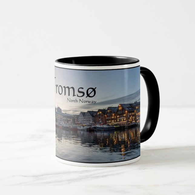 Tromso Norge Souvenir Mugg (Framsida höger)