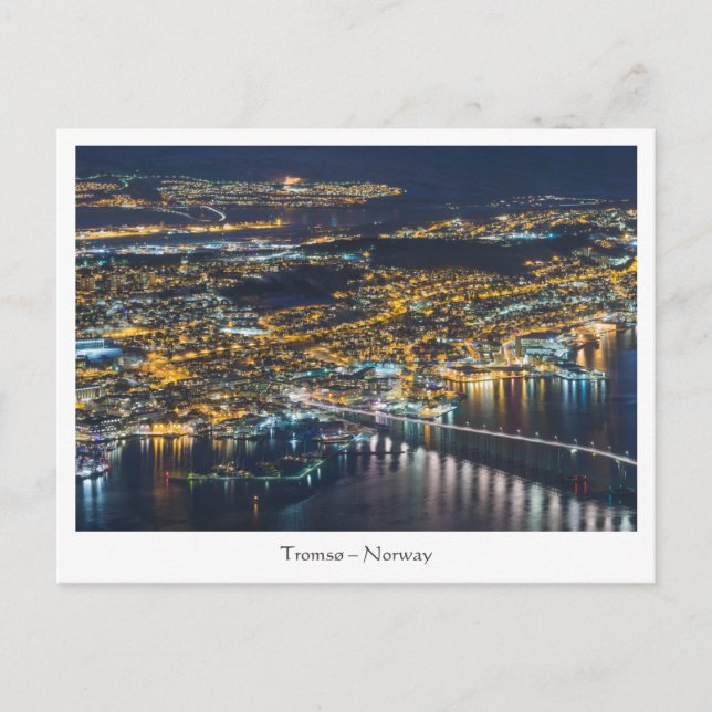 Tromso Norge Vykort (Framsida)