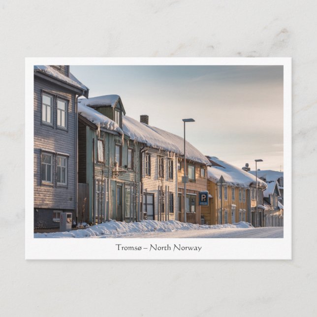 Tromso Norge Vykort (Framsida)