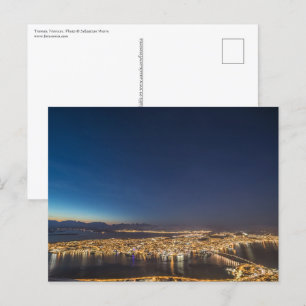 Tromso North Norge Postcard Vykort