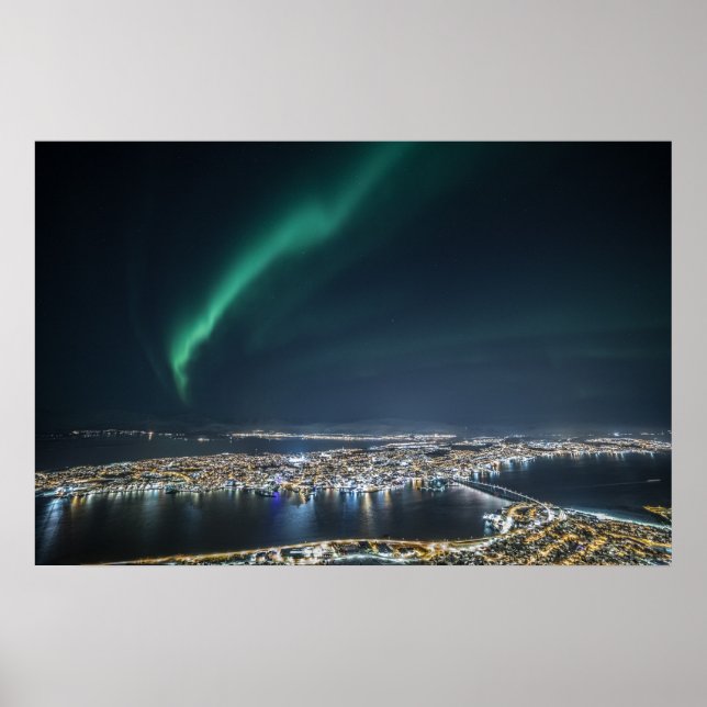 Tromso Northern Light Poster (Framsidan)