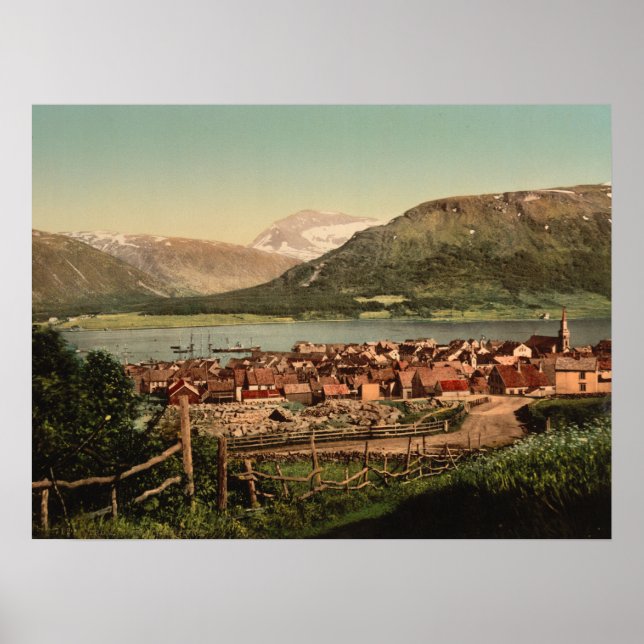 Tromso, Troms, Nord-Norge, Norge Poster (Framsidan)