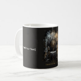 Tron av damm Mörk fantasy Kaffemugg