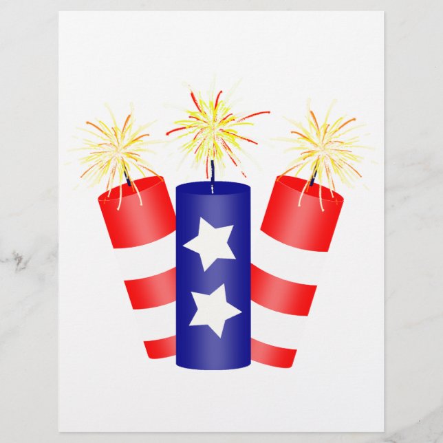 Tron Firecrackers för den 4 juli (Framsida)