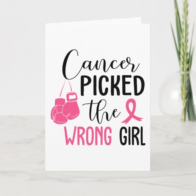 Tron over Fear Cancer Print Kort (Framsida)