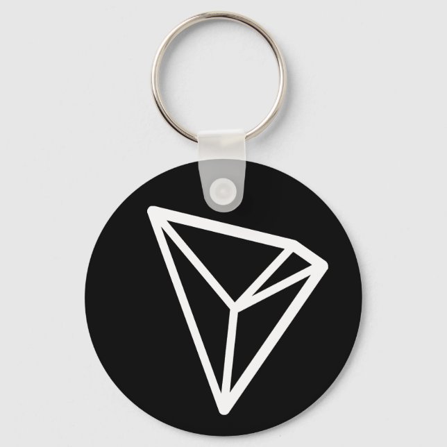 Tron TRX Basic Keychain (svart) Nyckelring (Framsida)