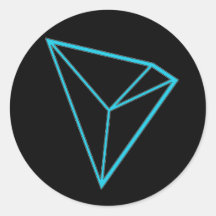 Tron TRX-Logotyp-etikett