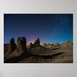 Trona och det Milky långt Poster