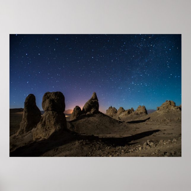 Trona och Milky Way Poster (Framsidan)