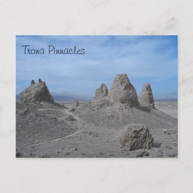 Trona Pinnacles Vykort (Framsida)