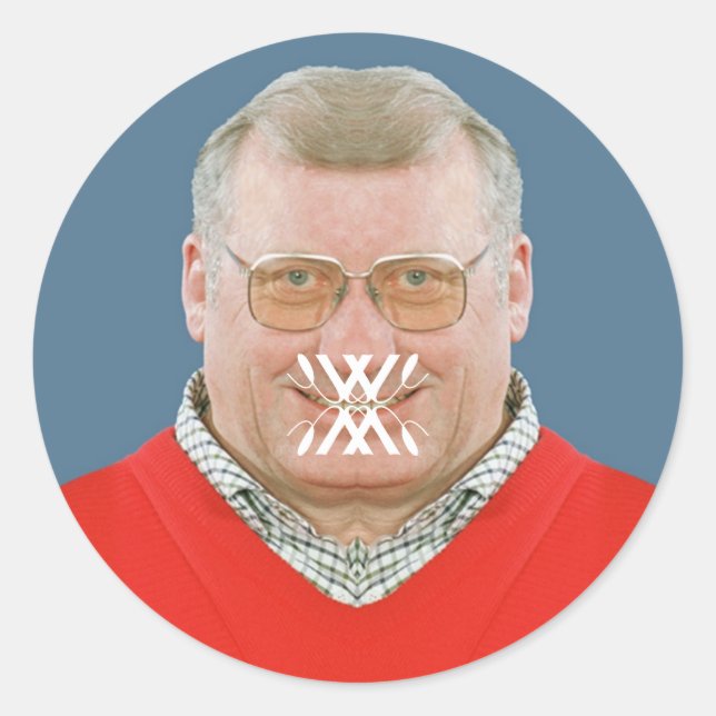 Trond Runt Klistermärke (Framsida)