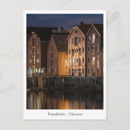 Trondheim Houses Norge Vykort