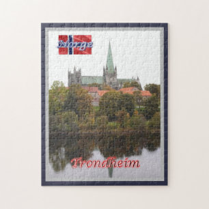 Trondheim - Nidarosdome - Norge - Pussel