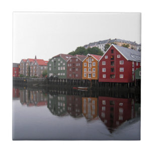 Trondheim norge kakelplatta
