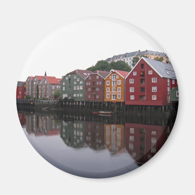 Trondheim, Norge Magnet (Framsidan)