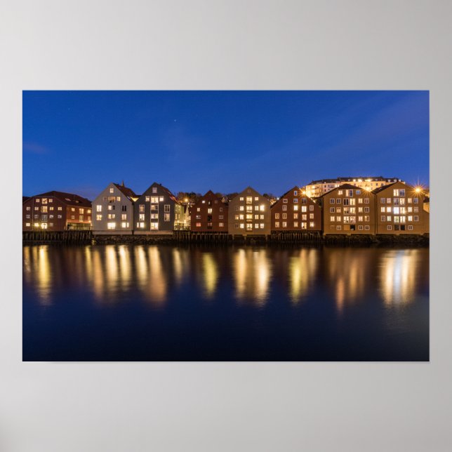 Trondheim Norge Poster (Framsidan)