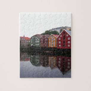 Trondheim norge pussel