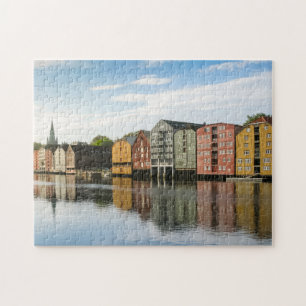 Trondheim Norge Pussel